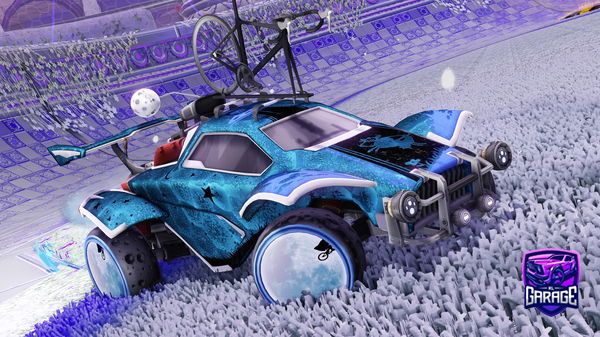 A Rocket League car design from abspielen