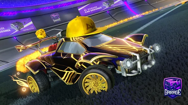 A Rocket League car design from XbonYT