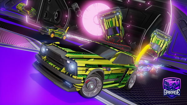 A Rocket League car design from Crissy