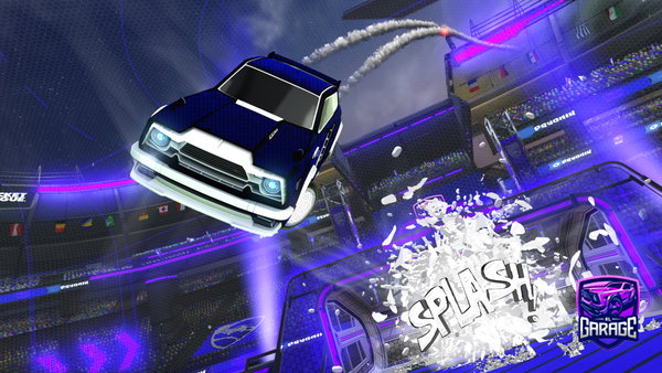 A Rocket League car design from FaZegoatsw