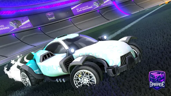 A Rocket League car design from Shatterrred