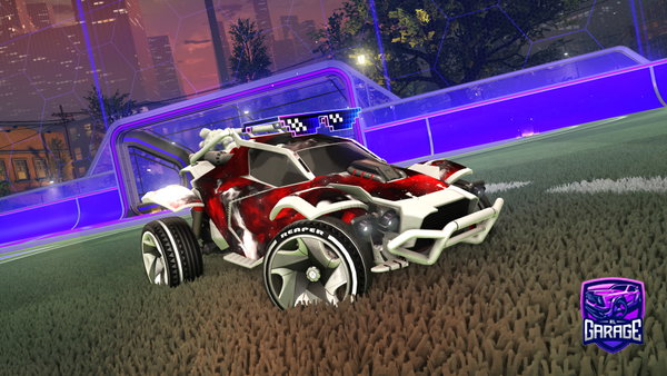A Rocket League car design from DButterfly