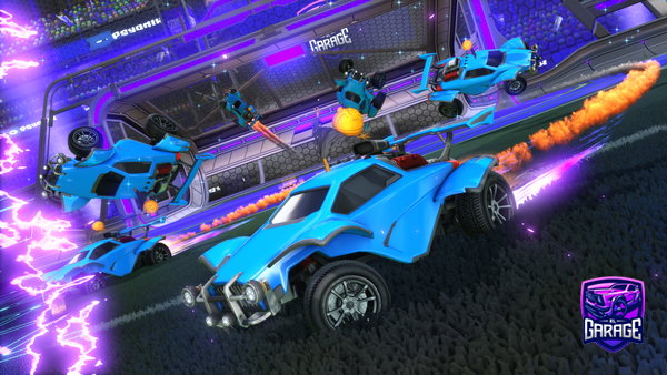A Rocket League car design from Rhyotoxy
