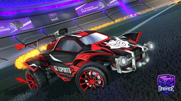 A Rocket League car design from Z_NosYT