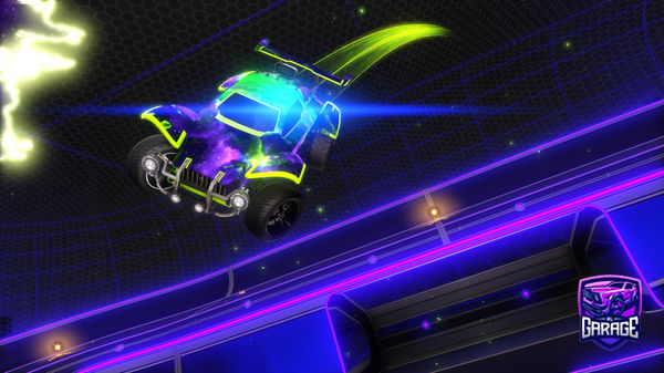 A Rocket League car design from WorthG