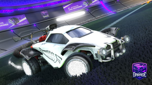 A Rocket League car design from JBLilPaper