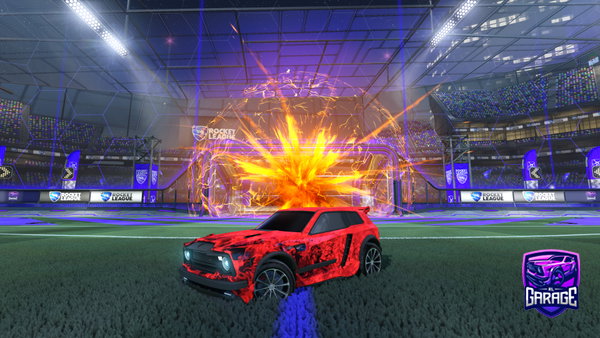 A Rocket League car design from Marcuddd