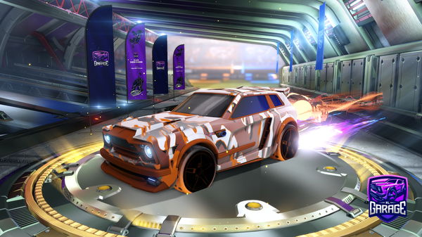 A Rocket League car design from BaseDakotaball