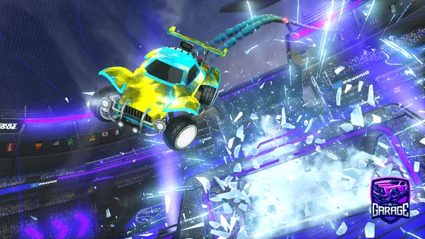 A Rocket League car design from Blicky173