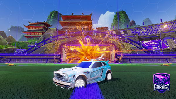 A Rocket League car design from DC_FABI