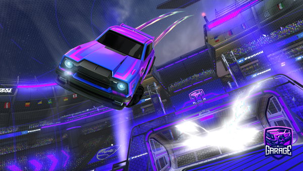 A Rocket League car design from FrankNMine