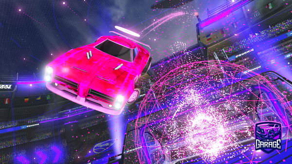 A Rocket League car design from wanted_disc289