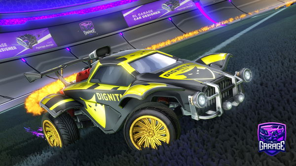 A Rocket League car design from OnlyARgegen