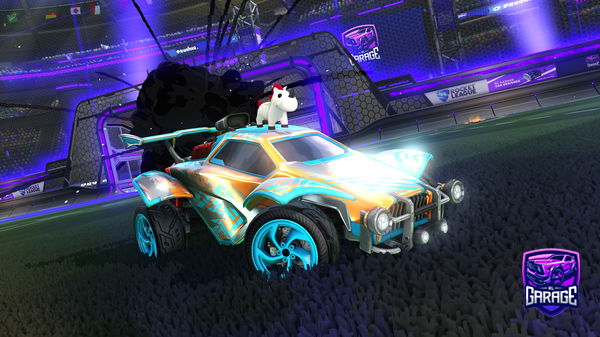 A Rocket League car design from KingHNZ