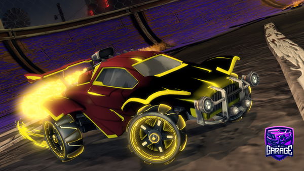 A Rocket League car design from ldcs81
