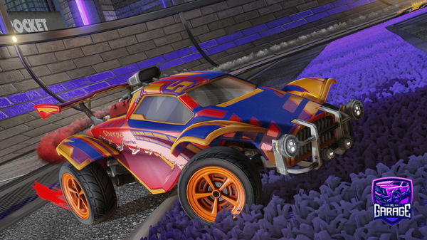 A Rocket League car design from Atlas-307