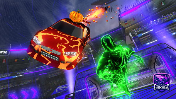 A Rocket League car design from New_Ninja