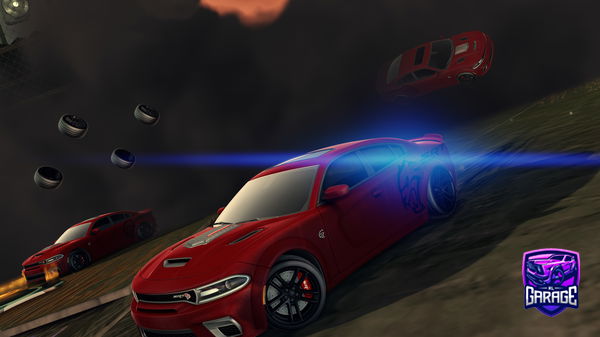 A Rocket League car design from Creo_NoVa