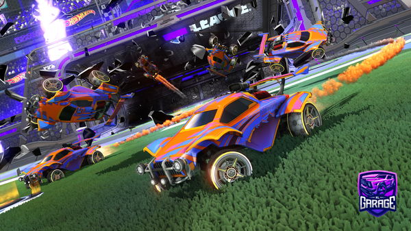 A Rocket League car design from xdWifi