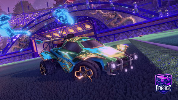 A Rocket League car design from kelianblacky17
