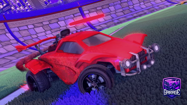 A Rocket League car design from MiguelilloRL