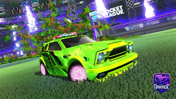 A Rocket League car design from The_Fury
