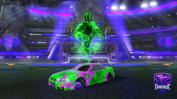 A Rocket League car design from Asgard114