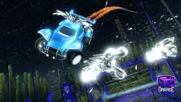 A Rocket League car design from Nf_backhand