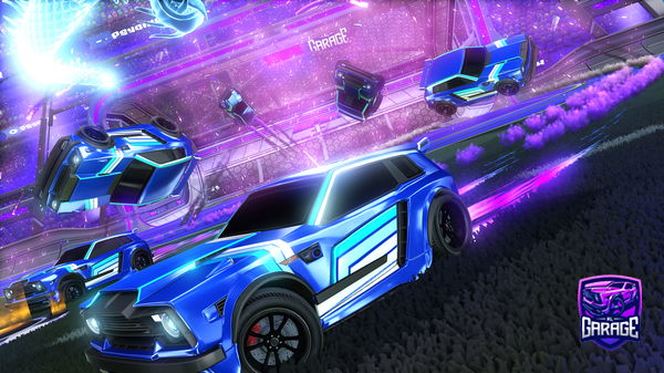 A Rocket League car design from Uxii