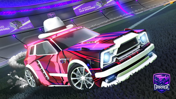 A Rocket League car design from hms_khado