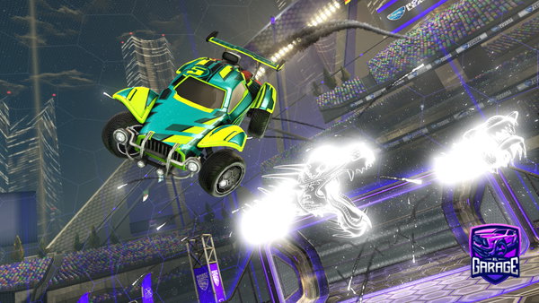 A Rocket League car design from Okuxbox