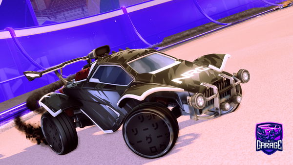 A Rocket League car design from Jahamezvoytona