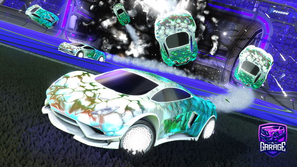 A Rocket League car design from ron2343164