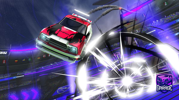 A Rocket League car design from tiredcaptain