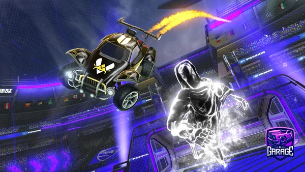 A Rocket League car design from Nawlyxx