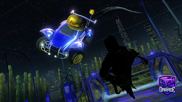 A Rocket League car design from GRAFTEURfr