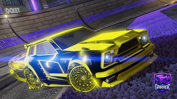 A Rocket League car design from void_OnSwitch