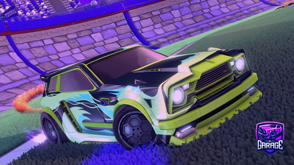 A Rocket League car design from X7doofyyy