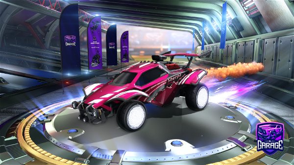 A Rocket League car design from Cleic