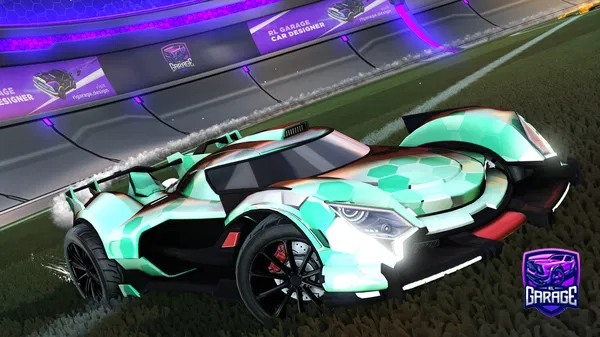 A Rocket League car design from Ristau13