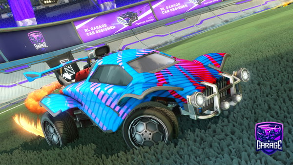 A Rocket League car design from Kobebster144