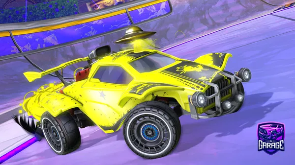 A Rocket League car design from Lexa_S78