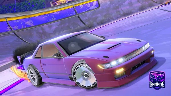 A Rocket League car design from TORNAYYDO