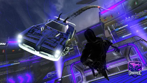 A Rocket League car design from Rafpedang