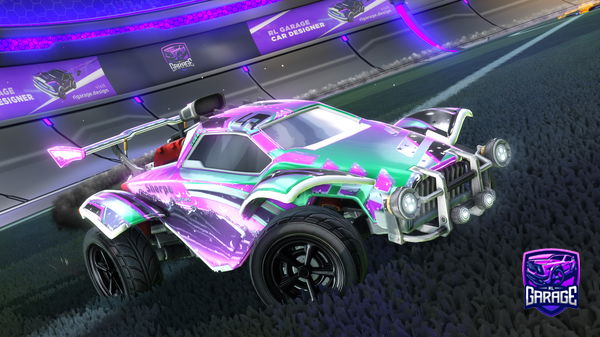A Rocket League car design from blazerr