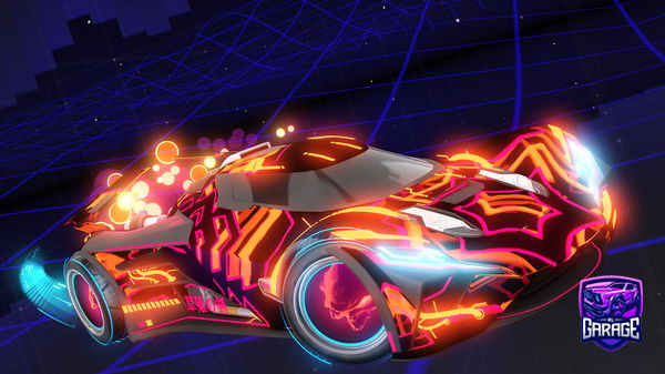 A Rocket League car design from CrspyChkn