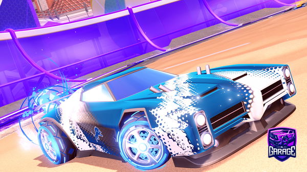 A Rocket League car design from dogemaster42