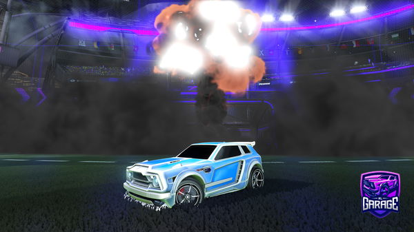 A Rocket League car design from PoliteGopher7350