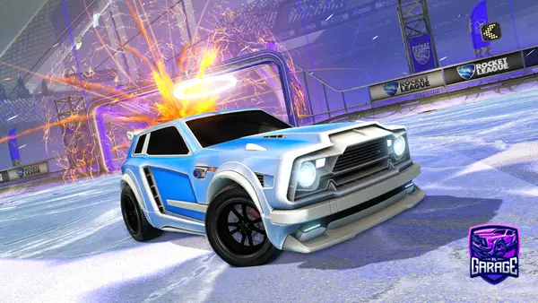 A Rocket League car design from BadMeUp