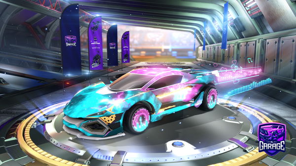 A Rocket League car design from Jeremlebg